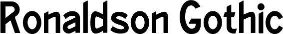 Ronaldson_Gothic