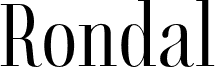 Rondal Regular