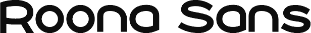 Roona Sans Thin PERSONAL font