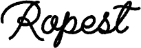 Предварительный просмотр шрифта Ropest Black PERSONAL USE ONLY