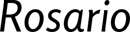 Rosario-Italic