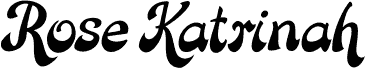 Rose Katrinah Italic