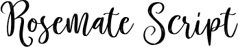 Rosemate Script