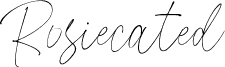 Rosiecated Script