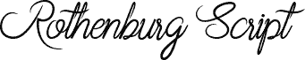 Rothenburg Script