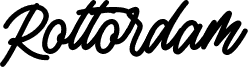 Rottordam Bold FREE Bold