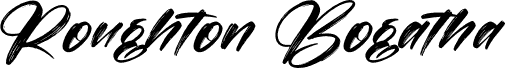 Roughton Bogatha font