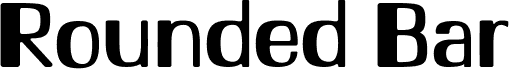 Rounded Bar Regular