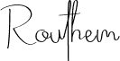 Routhem Regular