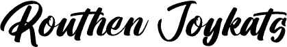 Routhen Joykats DEMO VERSION