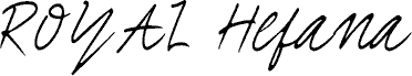 ROYAL Hefana Script Script