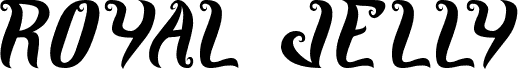 ROYAL JELLY Italic