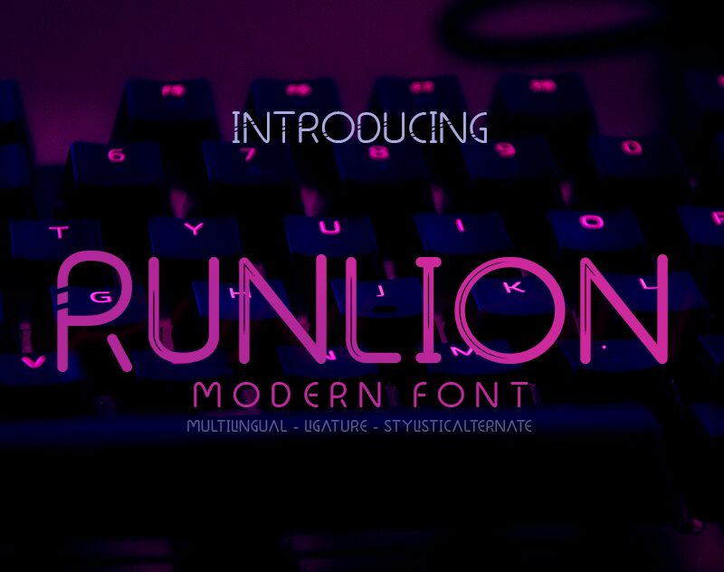 Runlion Czcionka