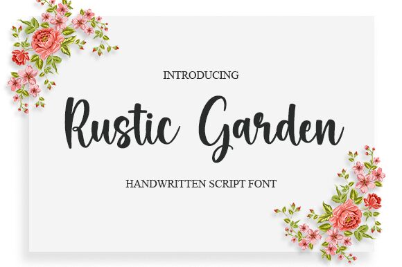 Rustic Garden Carattere