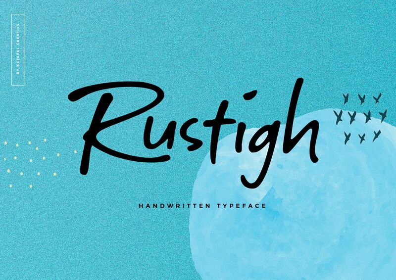 Rustigh Font