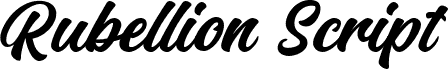 Rubellion Script FREE Personal Regular