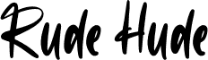 Rude Hude