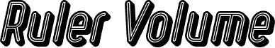 Ruler Volume Neon