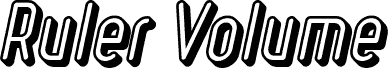 Ruler Volume