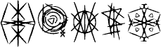 Preview of the Runas Regular font