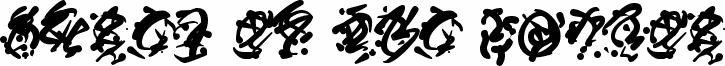 Preview of the Runes of the Dragon font