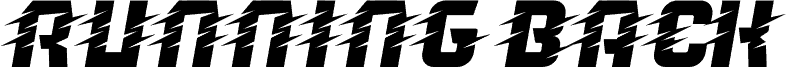 Running Back Motion Italic