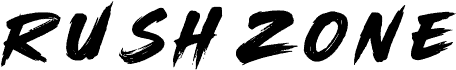 Rush Zone czcionka