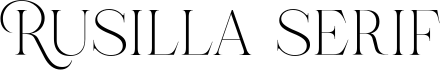 Rusilla serif Light