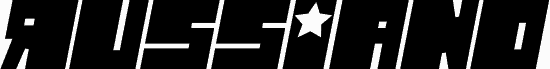 Russiano Thin Italic