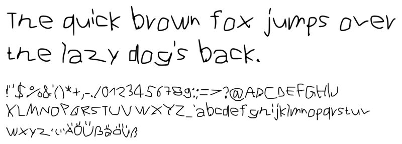 RVn Font of Doom 1 Font