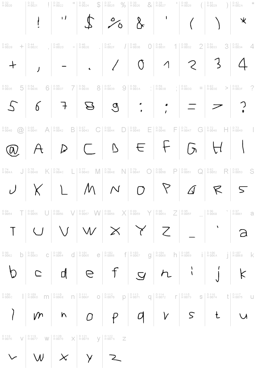 RVn Font of Doom 1 Regular font