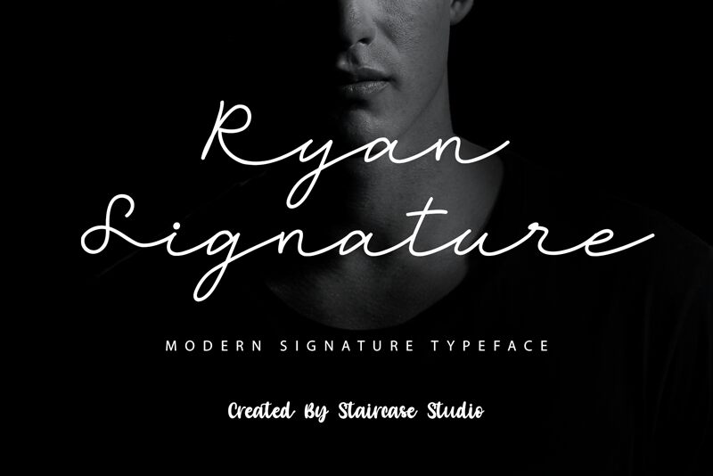 Ryan Signature Carattere
