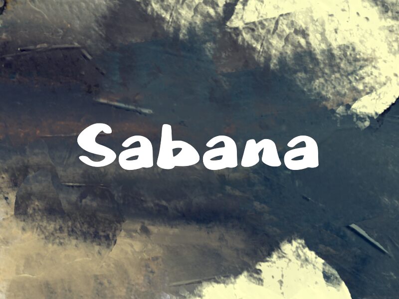 Sabana 字体