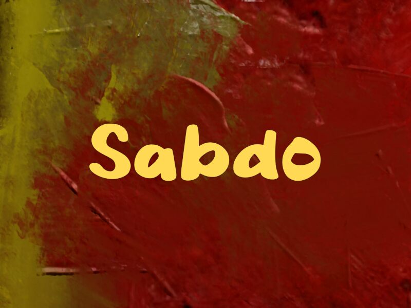 Sabdo 字体