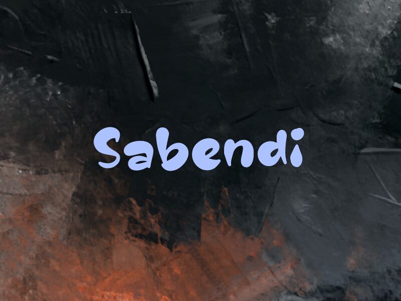 Sabendi 字体