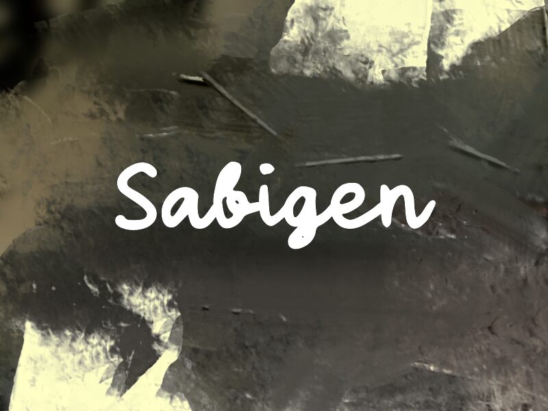 Sabigen 字体