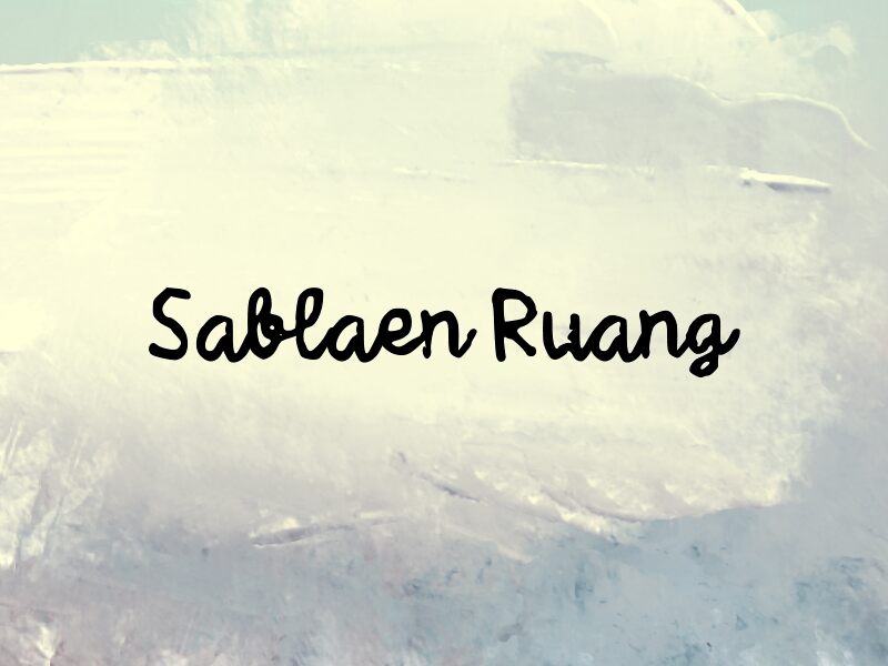Sablaen Ruang 字体