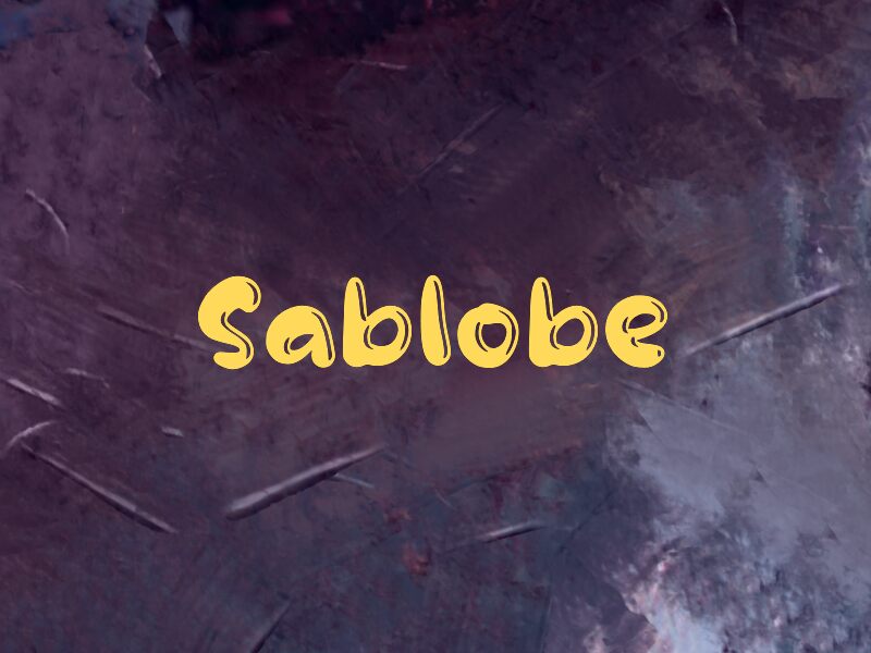 Sablobe Font