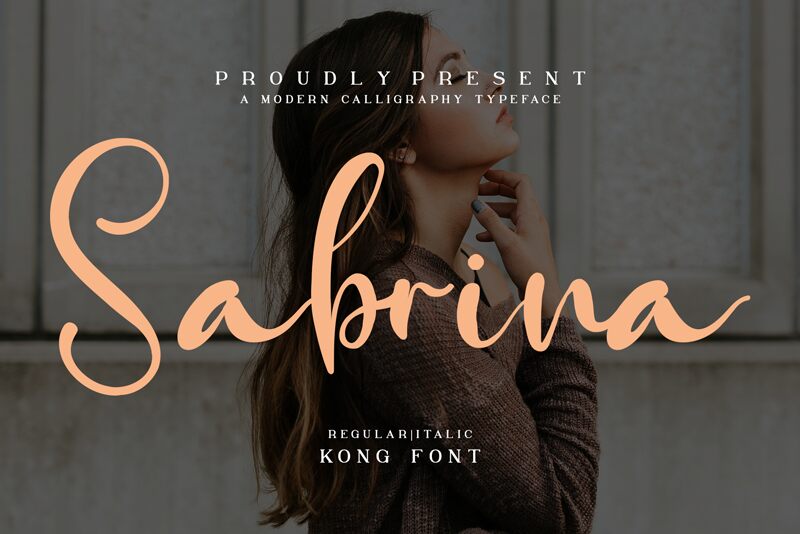 Sabrina Schriftart