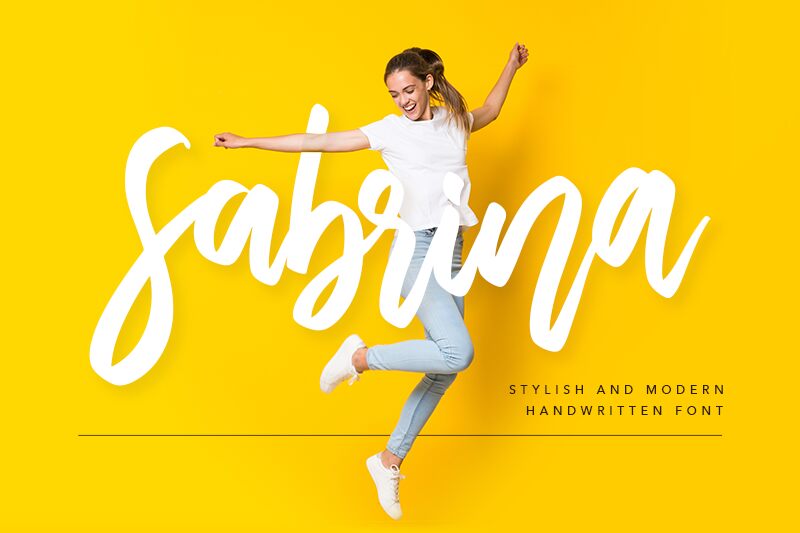 Sabrina Schriftart
