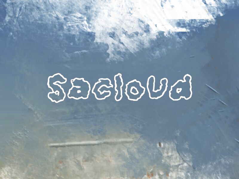 Sacloud Font