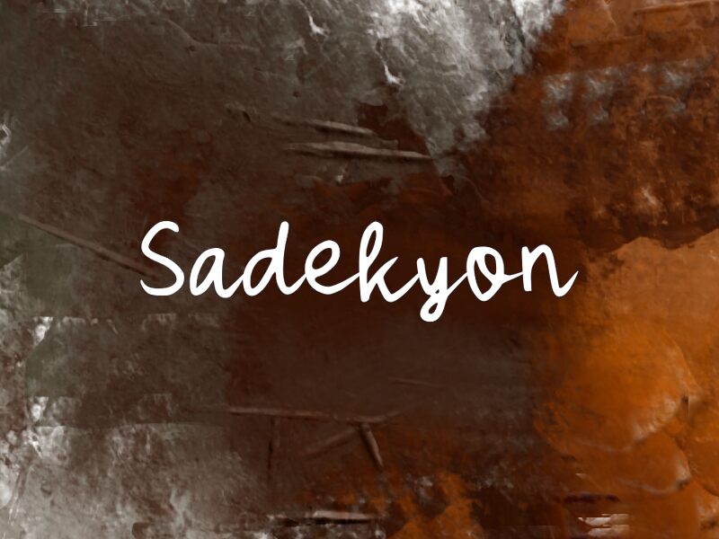 Sadekyon Шрифт