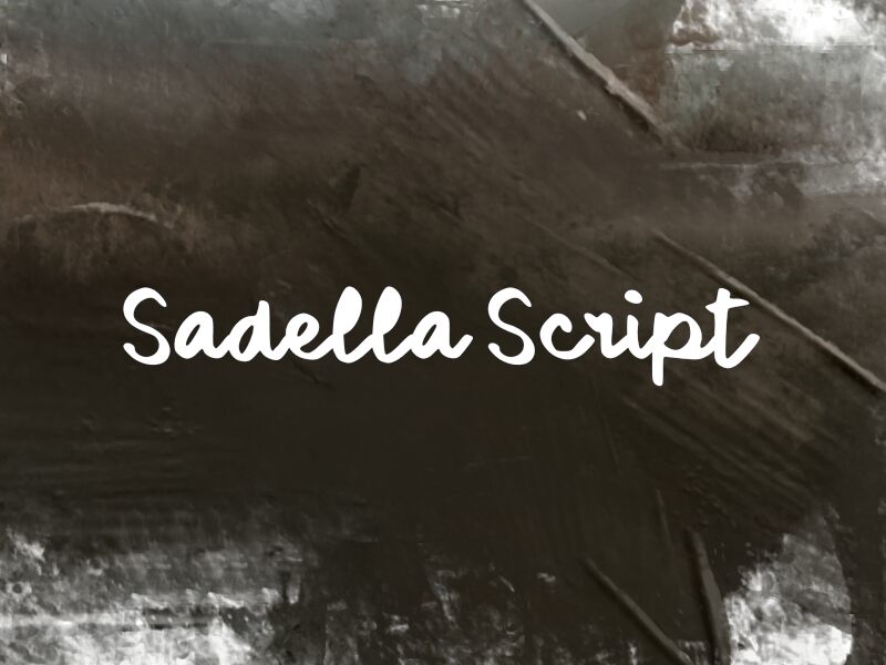 Sadella Script Police