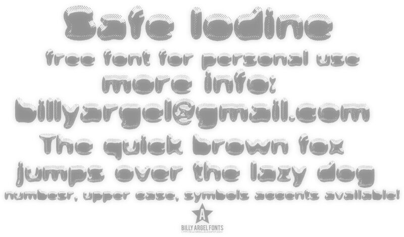 Safe Iodine Czcionka