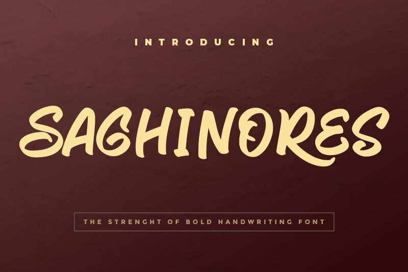 Saghinores الخط 