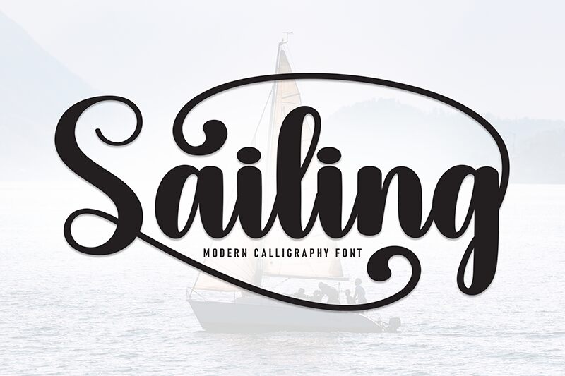 Sailing 字体