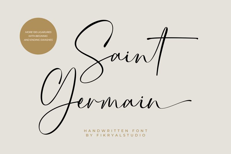 Saint Germain Schriftart