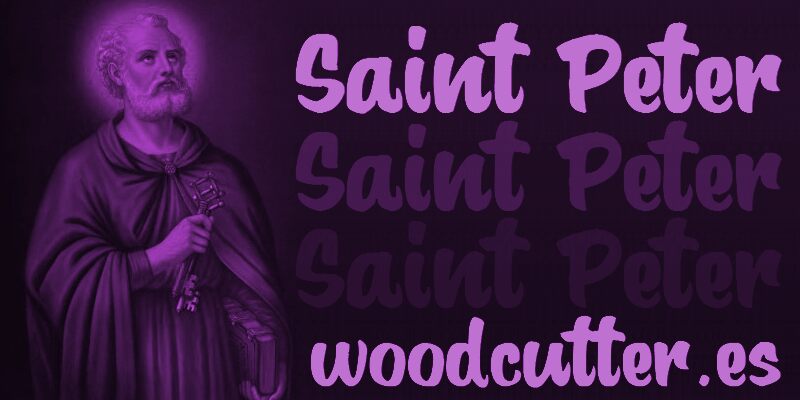 Saint Peter 字体