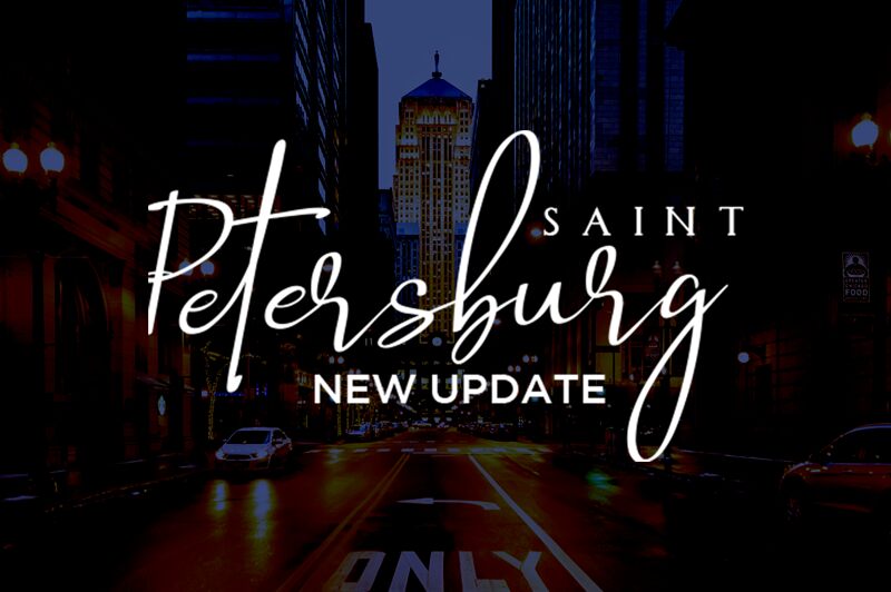 Saint Petersburg Schriftart