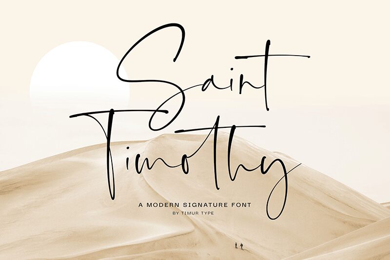 Saint Timothy 字体